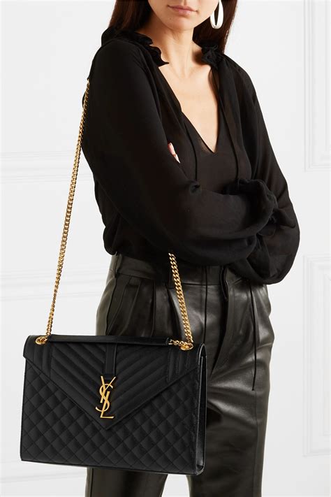 extra large ysl bag|ysl envelope large bag.